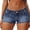 Light Blue, variant on Womens Jean Shorts, High Stretchy Low Rise Denim Shorts for Women, Summer Hot Short Skinny Y2K Streetwear, M