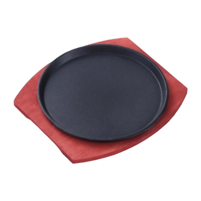 Siruishop BBQ Grill Pan Multi Functional Portable Accessory for Camping Kitchen Picnic 19 cm