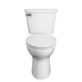 thumbnail image 3 of American Standard Cadet® Pro 2-Piece 1.6 GPF Vitreous China Compact Elongated Toilet, No Seat, 3 of 8