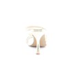 thumbnail image 5 of Kenneth Cole Blanche Women's Heels Multi Gol Size 9.5 M, 5 of 8