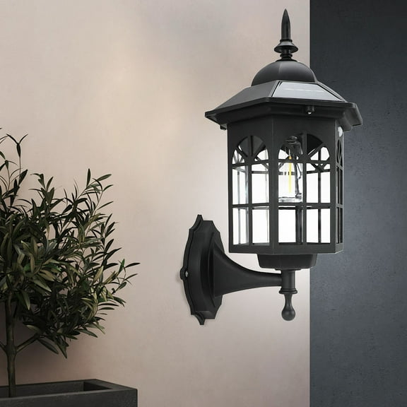 Matoen Solar Porch Lights Outdoor, Motion Sensor Outdoor Lights, Aluminum Outdoor Wall Lights, Exterior Lighting Fixtures, Outdoor Lights for Front Porch Garage Outside