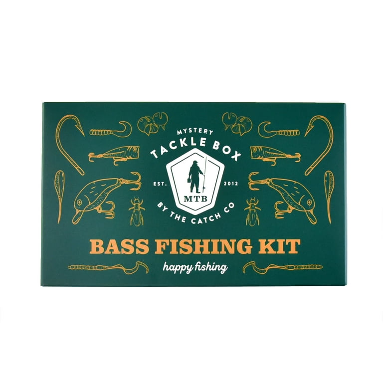 Mystery Tackle Box Bass Fishing Kit (d) j9