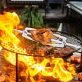 thumbnail image 4 of AURARMLET Fourche de Gril à Double Rotation Brochette de Friteuse à Air Chaud Rôtissoire pour Barbecue Outil de Grillade 1 Ensemble, 4 of 8