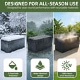 thumbnail image 2 of Dextrus Coffre de Terrasse en Résine de 134 Gallons, Grand, Gris Foncé, Étanche, Boîte de Rangement Extérieure, Contenant de Patio Verrouillable avec Banc pour 2 Personnes pour Coussins, Outils de Jardin et Accessoires de Piscine, 2 of 7
