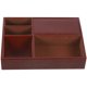 thumbnail image 1 of Mesita de noche, joyero, tocador, caja de almacenamiento de cuero sintético para teléfono, llaves, billetera, reloj y gafas., 1 of 5