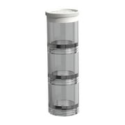 Travel Pill Organizer Box with 21 Sealable Compartments Weekly AM/PM Medication Management Case Portable