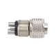 thumbnail image 4 of Adaptador De Pieza De Mano De Alta Velocidad, Resistente A La Oxidación Adaptador De Pieza De Mano Dental De Fácil Mantenimiento De 4 A 2 Orificios Para Dentista Para ANGGREK 4 To 2 Hole Dental Handpiece Adapter, 4 of 8