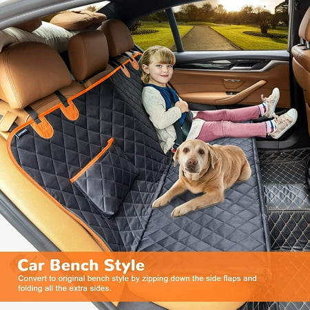 Dog Seat Cover Car For Pets 100 Waterproof Pet Hammock 600d Heavy Duty Scratch Proof Nonslip Durable Soft Back Covers Cars Trucks And Suvs - Car Seat Cover For Dogs And Baby