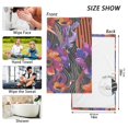 thumbnail image 3 of Bold Wildflowers Hand Towels Cotton Bath Towels Large Face Towels Absorbent for Bathroom 2 Packs, 3 of 8