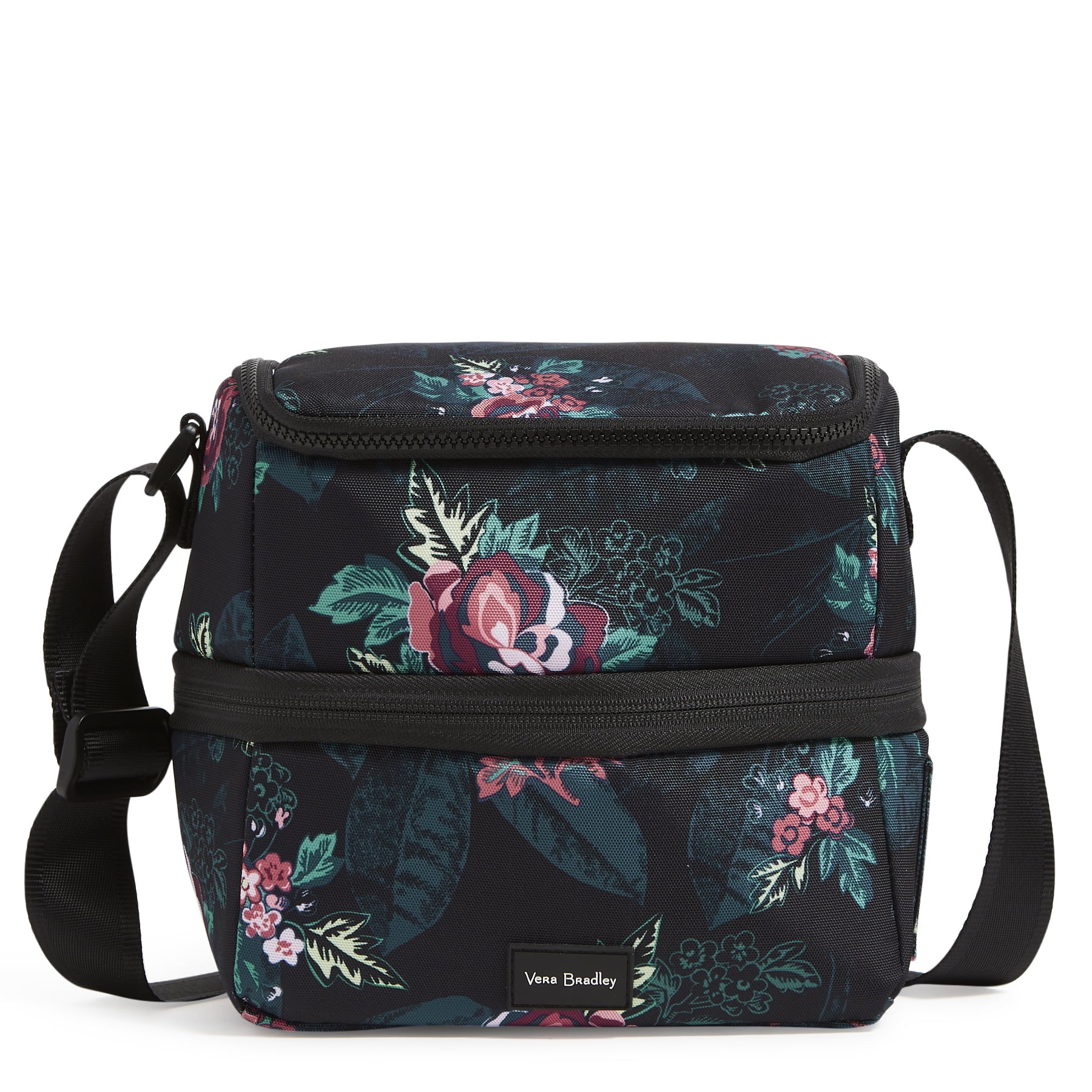 Vera Bradley Women's Recycled Expandable Lunch Cooler Rose Foliage ...
