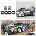 thumbnail image 3 of VONKY 4pack/lot Wheel Rim Tire Modification Parts Compatible With 1/28 Wltoys K969 RC Car Modified PartsRC Drift Tire RC Gold 1Set, 3 of 6