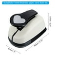 thumbnail image 2 of Unique Bargains 1 Inch Heart Punch, Heart Hole Paper Punch Hole Puncher Shape Punches for Crafting, 2 of 6