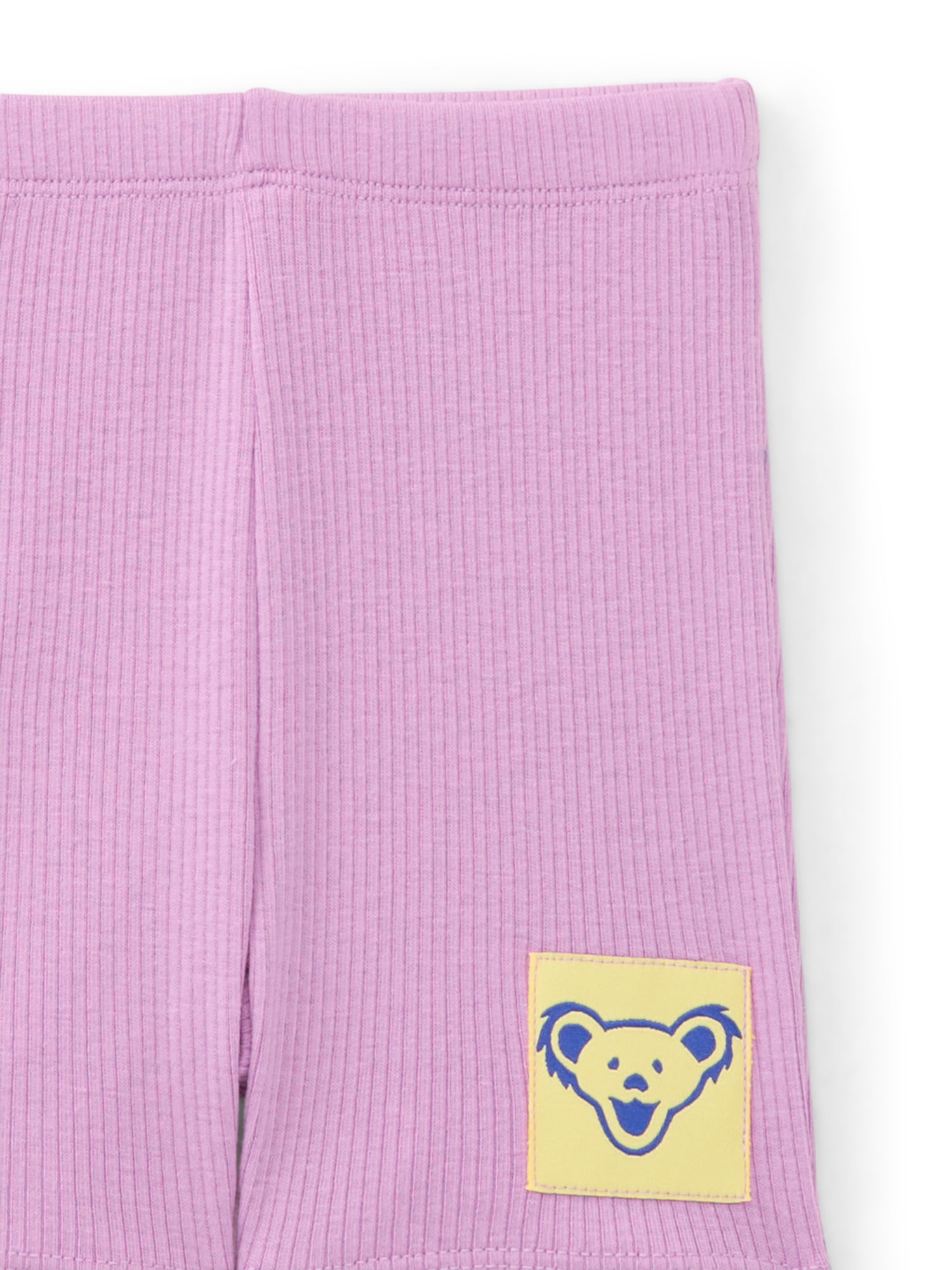 Grateful Dead Toddler Girls Graphic Tee and Bike Shorts Set, 2-Piece, Sizes 12M-5T