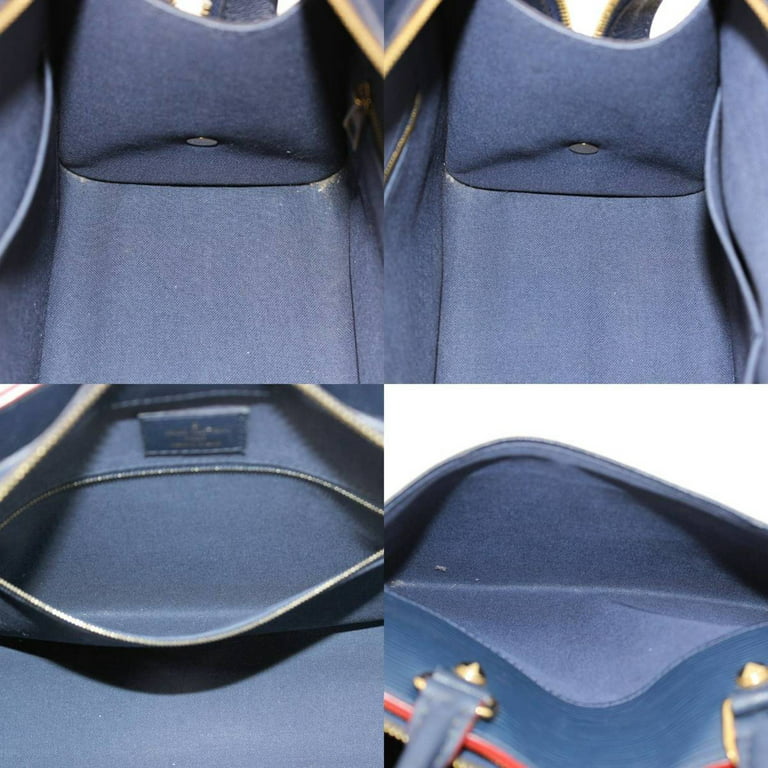 Louis Vuitton Navy Blue/Red Epi Leather Shoulder Bag Strap