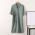 thumbnail image 1 of tumgatte Robe de Mode pour Femme Peignoir Manche Trois Quarts Pyjama Doux d'Automne jusqu'à 45 % de Rabais jusqu'à 60 % de Rabais Jour de l'An, 1 of 3