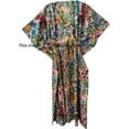 thumbnail image 2 of RAJBHOOMI HANDICRAFTS Women Cotton Kaftan- Indian Handmade Cotton Printed Kaftan for Women Coverups Dress Plus Size Caftan, 2 of 4