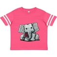 thumbnail image 3 of Inktastic Kiniart Elephant Boys or Girls Toddler T-Shirt, 3 of 5