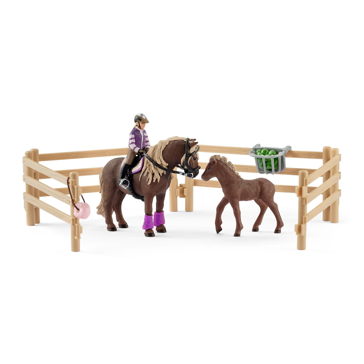 schleich riders and tack