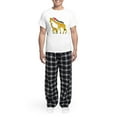 thumbnail image 5 of CafePress - I Love Giraffes Men's Light Pajamas - Men's Light Loose Fit Cotton Pajama Set, 5 of 7