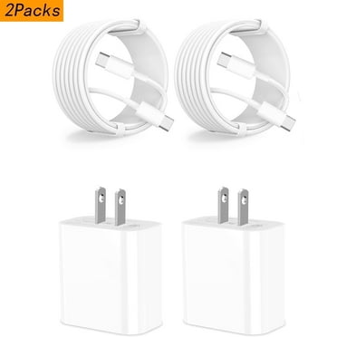20W Super Fast Charger Compatible with iPhone 16/15, Charging USB C Charger 2-Pack Type C Charger Fast Charging 6FT Compatible With iPhone 16/16 Pro/16 Pro Max/iPhone 15/15 Pro/15 Pro Max/iPad Pro