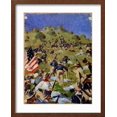 thumbnail image 2 of Art.com Charge of the Rough Riders At San Juan Hill in 1898 Giclee Print, Brown Frame Wall Art, 17" x 21", 2 of 5