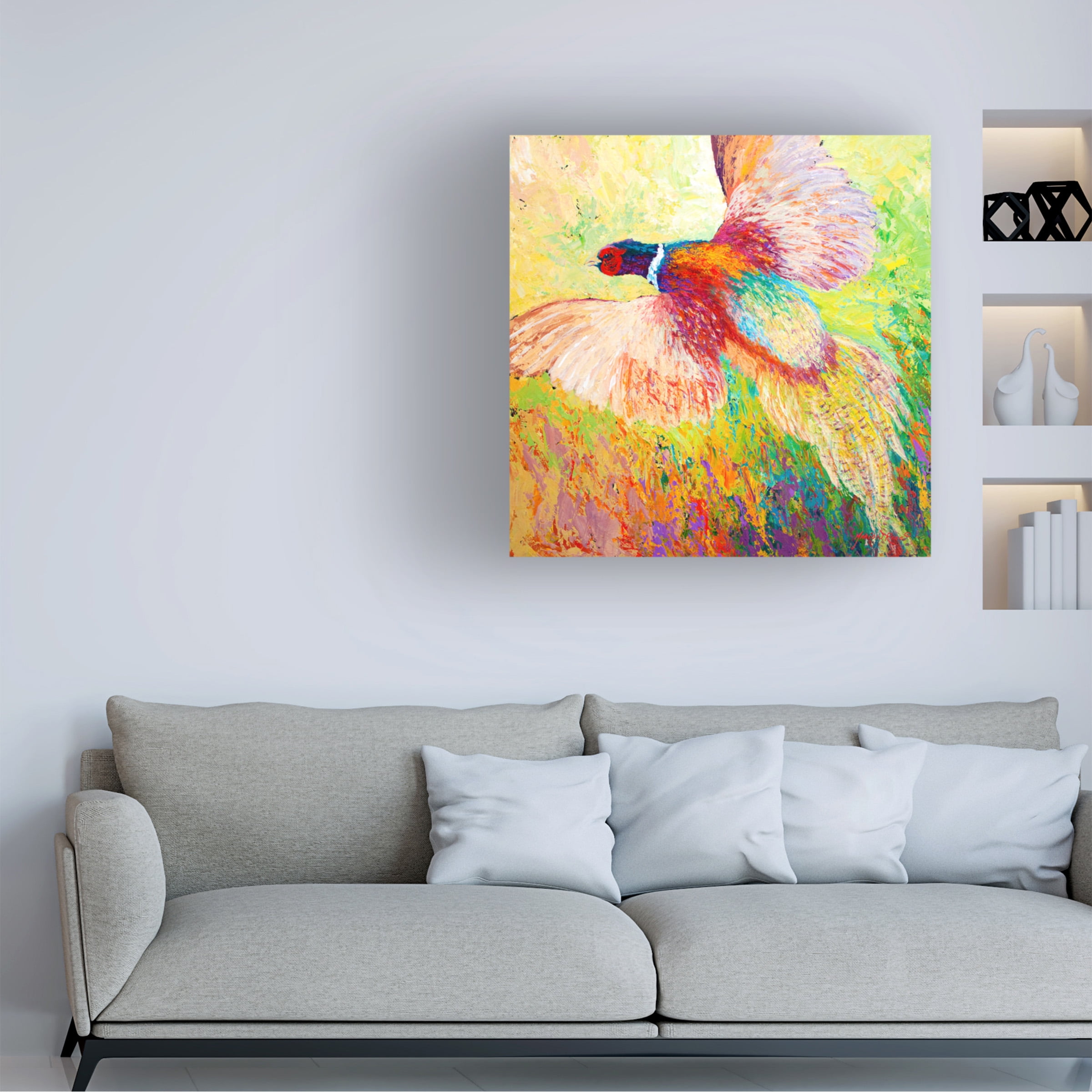 Marion Rose 'Pheasant 1' Canvas Art