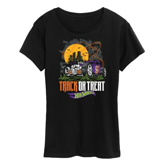 Hot Wheels - Halloween - Trick Or Treat Spider Webs - Women's Short Sleeve Graphic T-Shirt