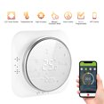 thumbnail image 2 of Thermostat Intelligent Wi-Fi 95-240V Thermostat Programmable 5+1+1 Six Périodes Commande Vocale par Application Rétroéclairage LCD Chauffage de l'Eau Thermorégulateur Compatible avec Amazon Echo Google Home Tmall Genie, 2 of 8