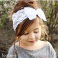 thumbnail image 1 of HairBands Floral For Girls 2018 Hot Selling Kids Headband Baby Girls Headband Lace Bow Hairband Flower HeadbandsWhite He Qiyong unisex, 1 of 1