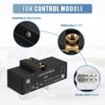 thumbnail image 3 of Módulo de Control del Ventilador de Refrigeración Eléctrica Unique Bargains para Volkswagen Beetle 2000-2010 y Golf 2000-2006, 3 of 8