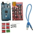 thumbnail image 2 of Expansión A4988 Controlador de motor Paso A Paso, Controlador del motor Paso A Paso del Cable USB Con Disipador Térmico, Proncico para Mega 2560 R3 CH340 3D Informora Conjunte Conjunto, 2 of 7