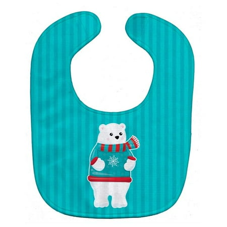 

Polar Bear Baby Bib
