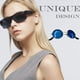 thumbnail image 3 of Vogacara Gafas de sol Flame de alto rango, novedad, visión de alta definición, resistentes a los golpes, cómodas, resistentes, ligeras, duraderas, Cuidado de ojos tipo 3 Vogacara CE011589-03B, 3 of 6