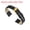 14mm Black Band with Gold Buckle, variant on Multi-sizes Genuine Leather Band Flat Thin Elegant Leather Watch Strap 16mm Pink Band with Silver Buckle