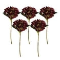 thumbnail image 1 of maskred 5pcs For DIY Durable - Artificial Flower Set For Craft Enthusiasts Non-toxic Realistic Appearance Pets Friendly Jujube Red, 1 of 6