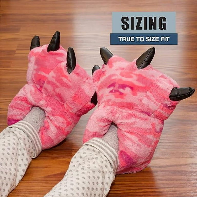 Monster feet slippers walmart best sale