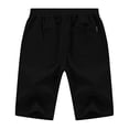 thumbnail image 3 of Jumpingount Pantalones cortos para hombre, pantalones cortos de playa de verano, pantalones cortos deportivos sueltos para playa, ropa Prendas para la parte inferior del cuerpo Negro 4XL Jumpingount AP003183-05, 3 of 6