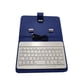 thumbnail image 1 of Bearachild Teclado de teléfono móvil Bluetooth 2 en 1 con funda, teclado inalámbrico, funda protectora de cuero PU para teléfonos de 4,8 a 6,8 Teléfono y Comunicación Azul oscuro, 1 of 6