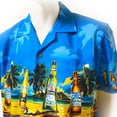 thumbnail image 2 of Favant Beer Bottle Band Men's Short Sleeve Hawaiian Aloha Shirt, 2 of 4