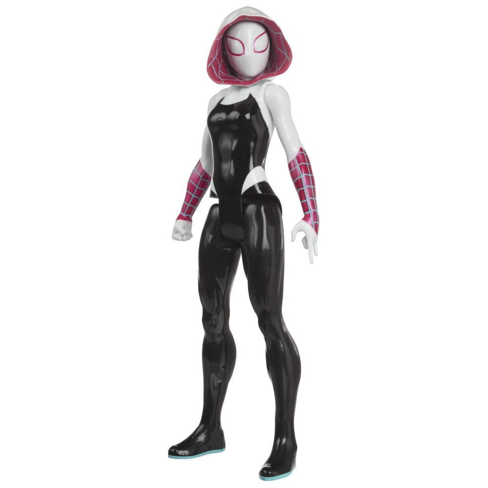 Marvel Titan Hero Series Spider-Gwen Toy, 12-Inch Spider-Man