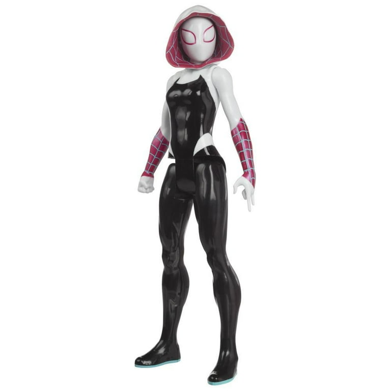 Marvel Titan Hero Series Spider-Gwen Toy, 12-Inch Spider-Man