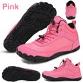 thumbnail image 1 of Botines Forrados Piel Descalzas Botas Nieve Invierno Transpirables para Hombres Y Mujeres, 1 of 9