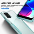 thumbnail image 6 of Phone Case for Samsung Galaxy A51 5G/A 51 5G UW Verizon with Tempered Glass Screen Protector Cover and Slim Thin Hybrid Full Body Protective Mobile Cell Accessories 51A G5 S51 Women Men Green, 6 of 7