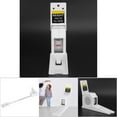 thumbnail image 3 of 2 Meters Height Stature Meter Retractable Measuring Tape Ruler Metal Measuring Tool for Family, Adults and Children Black Family Height Measuring Tool, 3 of 7
