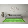 thumbnail image 3 of Ahgly Company Indoor Rectangle Abstract Green Modern Area Rugs, 7' x 10', 3 of 4