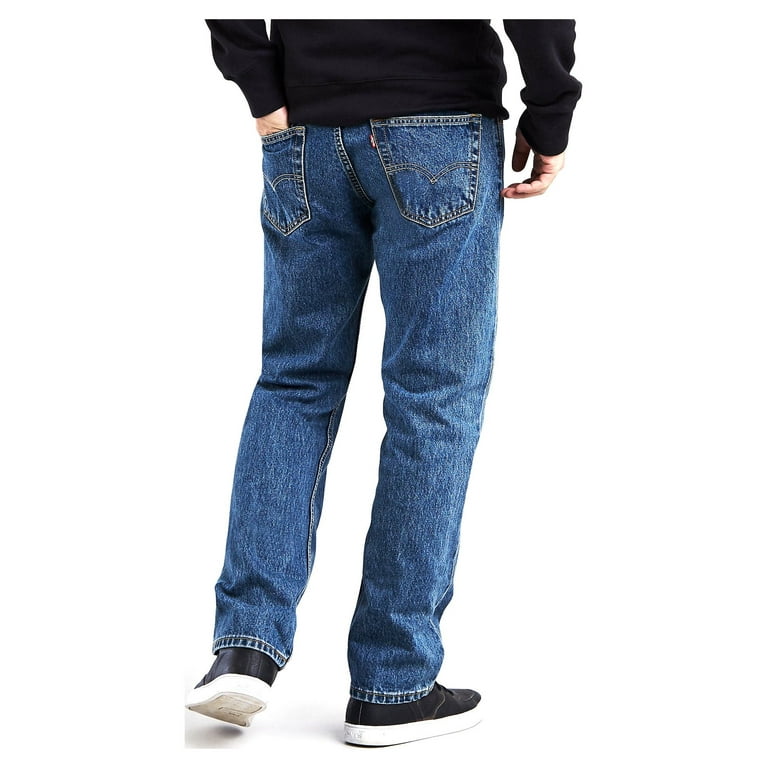 Levis Men's 505 Regular Fit Jeans - Walmart.com