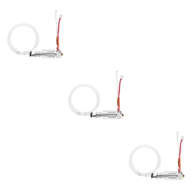 Guardoinrt Metal 3 Dimensional Printer Extruder Set Portable Professional Printing Equipment Component Replacement for 1Pcs 3Set