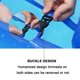 thumbnail image 4 of Inflatable Water Hammock For Swimming Pool - Multi-functional Lounger Chair - Premium Pvc Material - 4-in-1 Design, 4 of 5