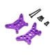 thumbnail image 5 of Amortiguadores delanteros y traseros para coches RC, accesorios para coches RC a escala 1/14, piezas de reparación resistentes y fáciles de usar. Púrpura, 5 of 9