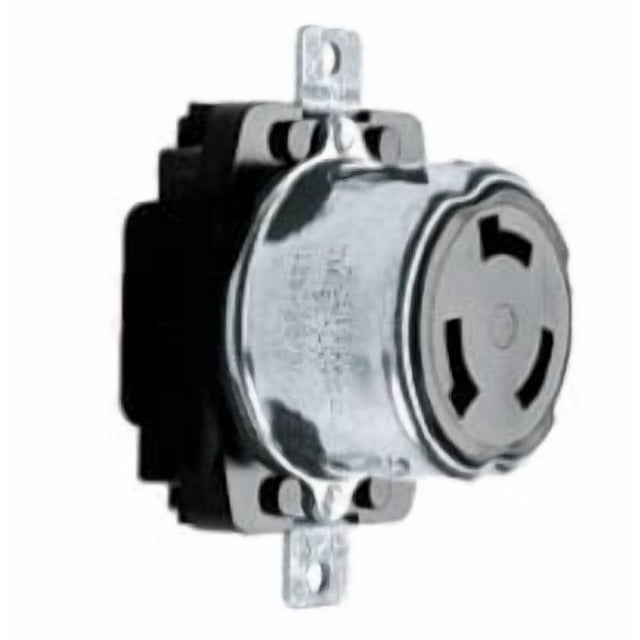 Receptáculo Hubbell HBL63CM69 individual de 50 A/250 V con base termoestable